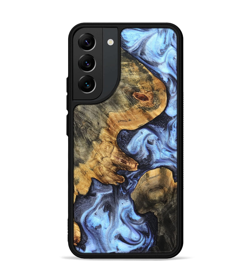 Galaxy S22 Plus Wood Phone Case - Winnie (Blue, 831951)