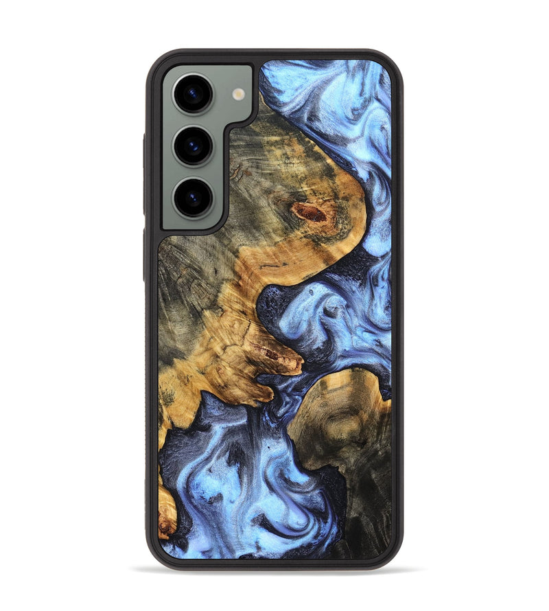 Galaxy S23 Plus Wood Phone Case - Winnie (Blue, 831951)