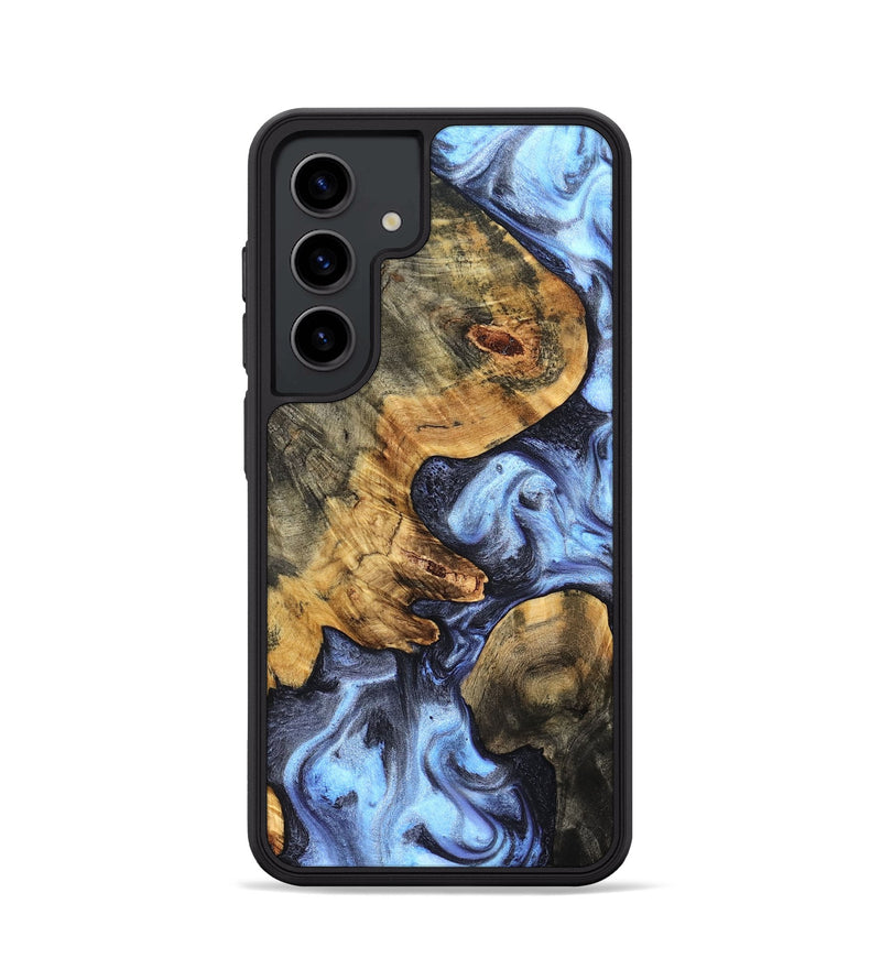 Galaxy S24 Wood Phone Case - Winnie (Blue, 831951)