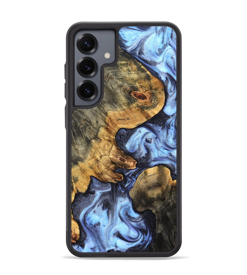 Galaxy S25 Plus Wood Phone Case - Winnie (Blue, 831951)