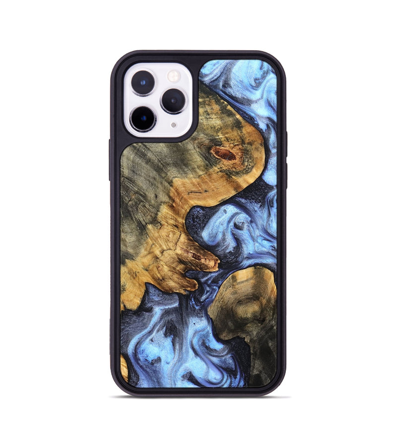 iPhone 11 Pro Wood Phone Case - Winnie (Blue, 831951)