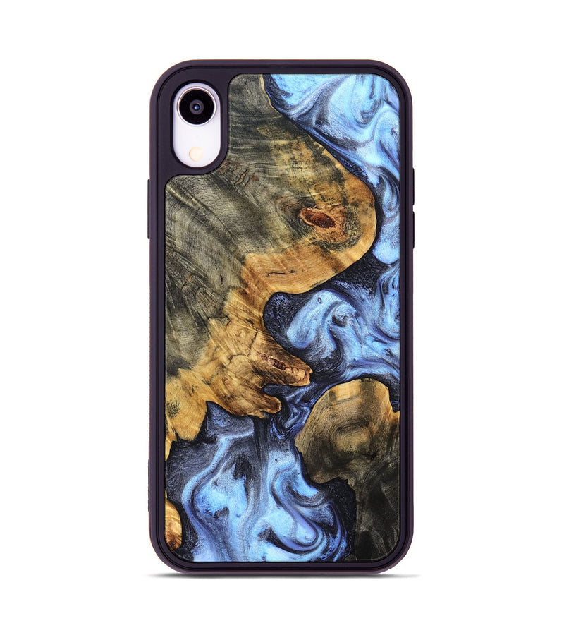 iPhone Xr Wood Phone Case - Winnie (Blue, 831951)