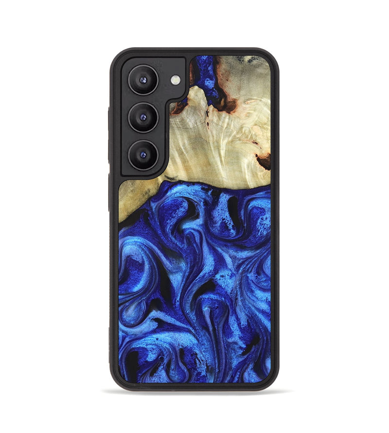 Galaxy S23 Wood Phone Case - Rosanne (Blue, 831952)