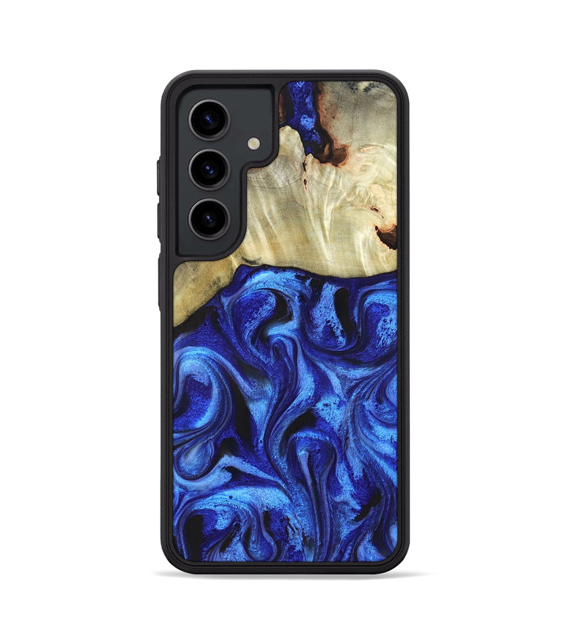 Galaxy S24 Wood Phone Case - Rosanne (Blue, 831952)