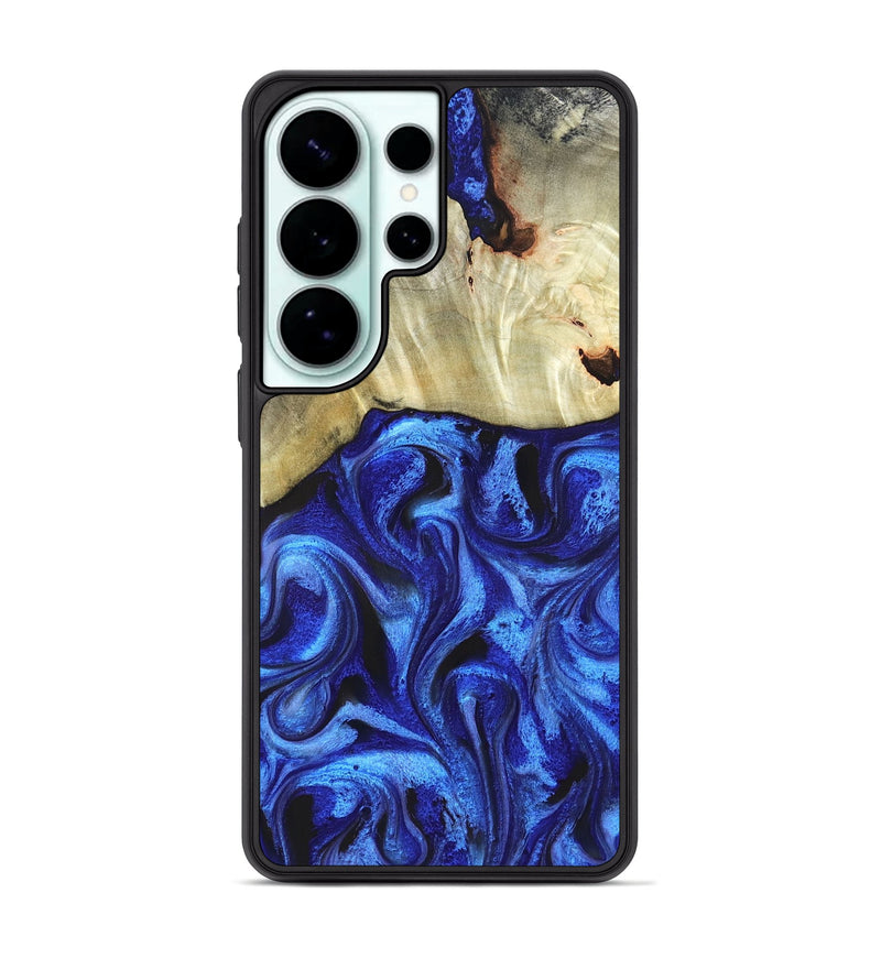Galaxy S26 Ultra Wood Phone Case - Rosanne (Blue, 831952)