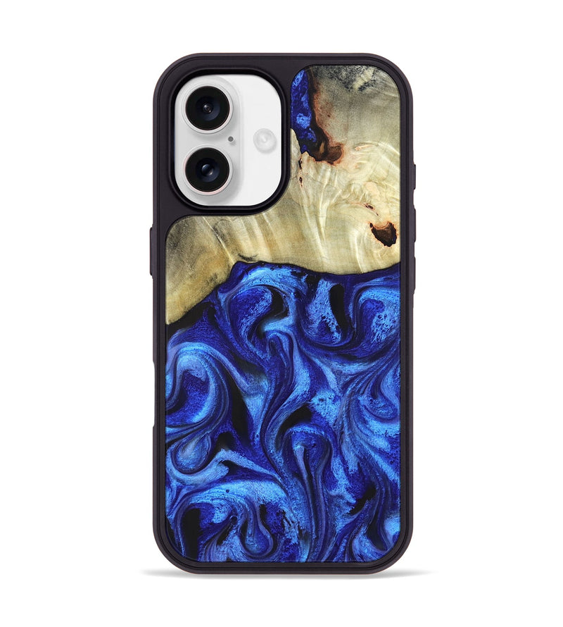 iPhone 17 Wood Phone Case - Rosanne (Blue, 831952)