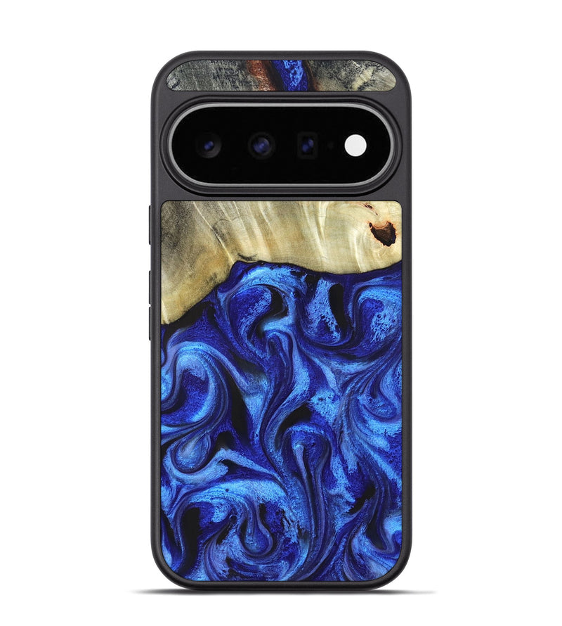 Pixel 11 Pro Wood Phone Case - Rosanne (Blue, 831952)
