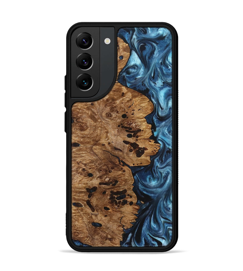 Galaxy S22 Plus Wood Phone Case - Ace (Blue, 831953)