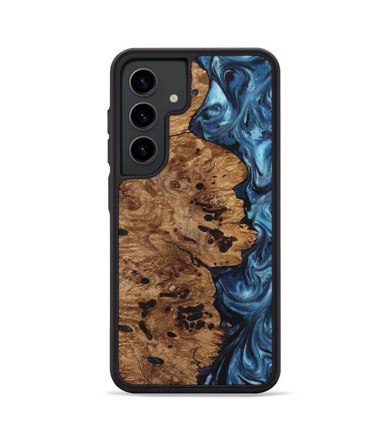Galaxy S24 Wood Phone Case - Ace (Blue, 831953)