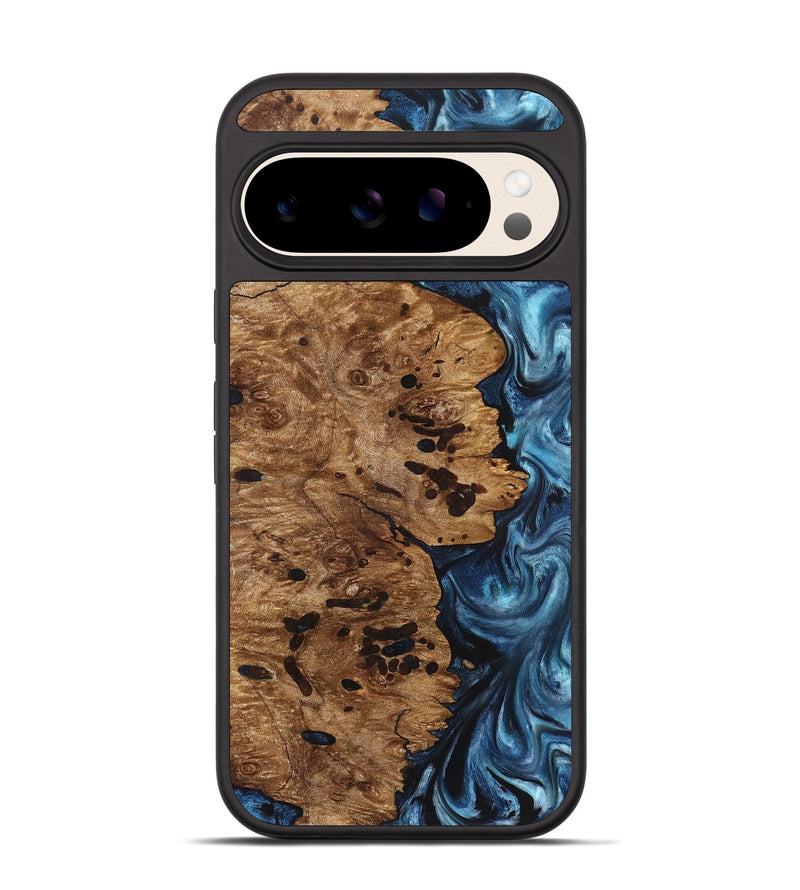 Pixel 10 Wood Phone Case - Ace (Blue, 831953)