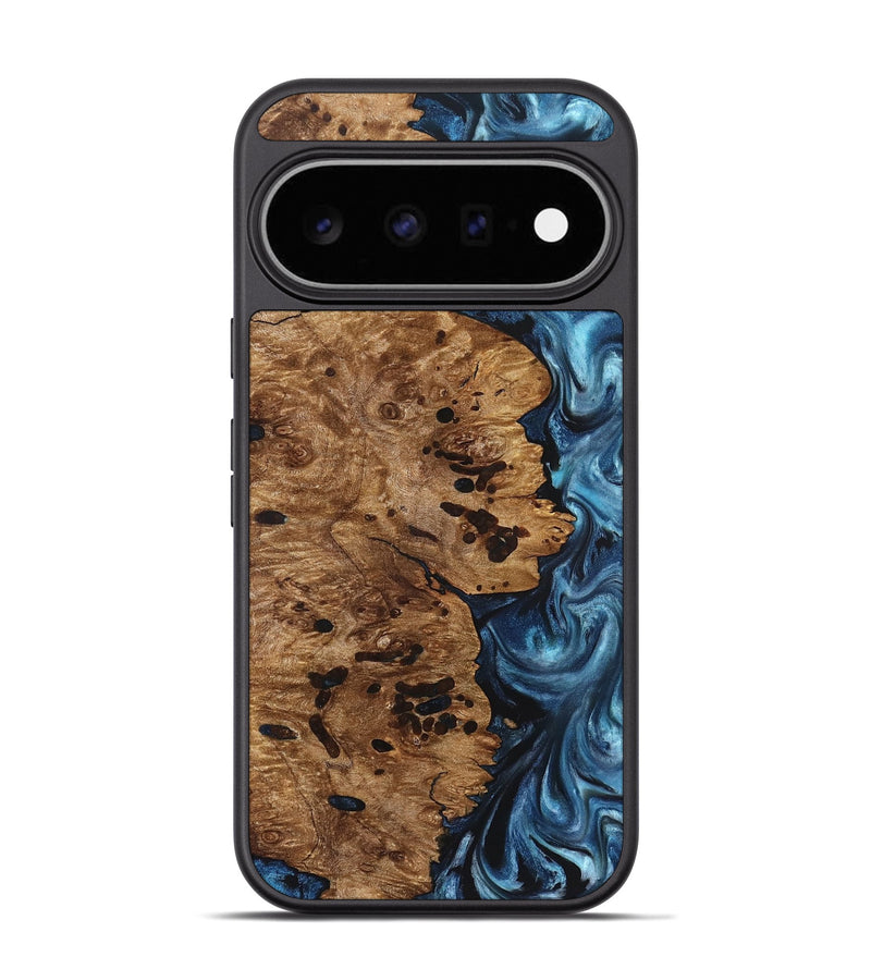 Pixel 11 Pro Wood Phone Case - Ace (Blue, 831953)