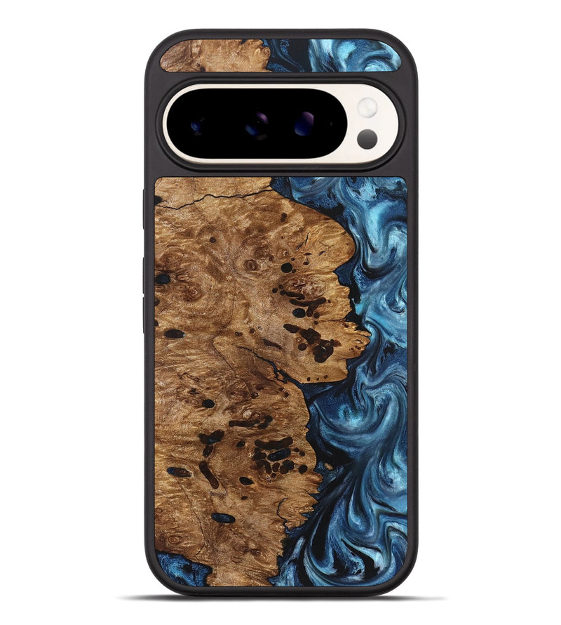 Pixel 9 Pro XL Wood Phone Case - Ace (Blue, 831953)