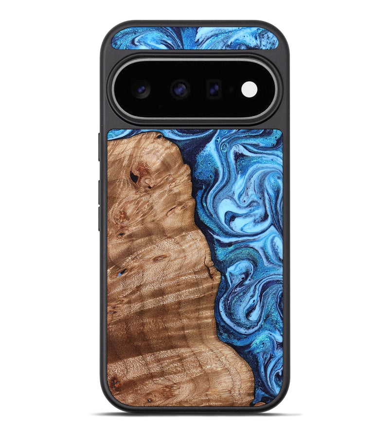 Pixel 11 Pro XL Wood Phone Case - Vivian (Blue, 831954)