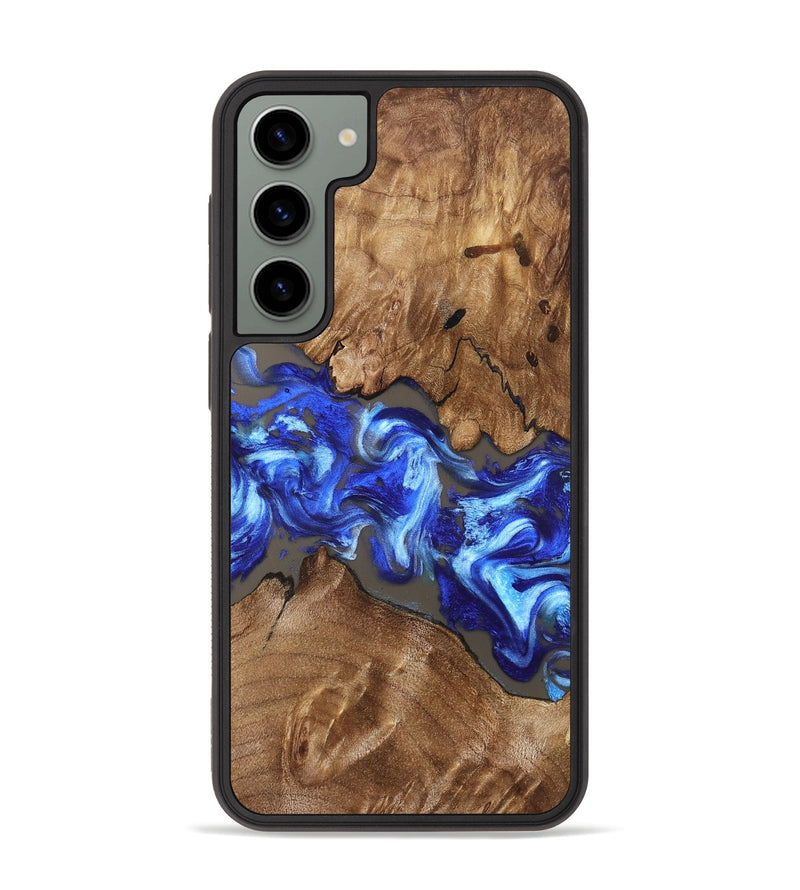 Galaxy S23 Plus Wood Phone Case - Annabel (Blue, 831955)