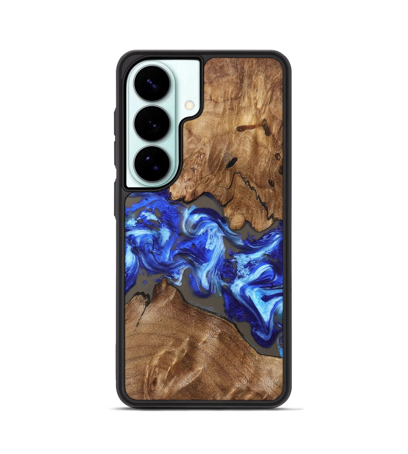 Galaxy S26 Wood Phone Case - Annabel (Blue, 831955)