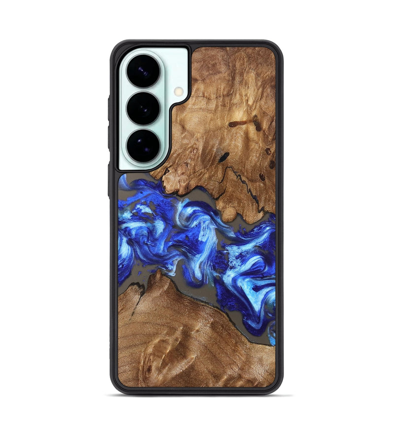 Galaxy S26 Plus Wood Phone Case - Annabel (Blue, 831955)
