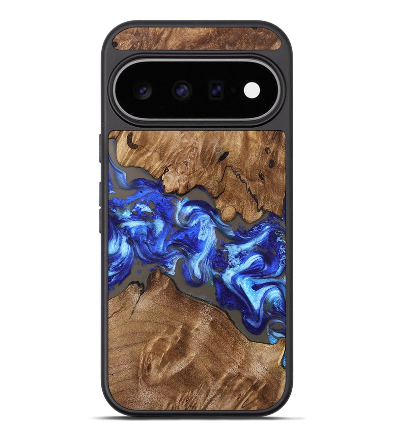 Pixel 11 Pro XL Wood Phone Case - Annabel (Blue, 831955)