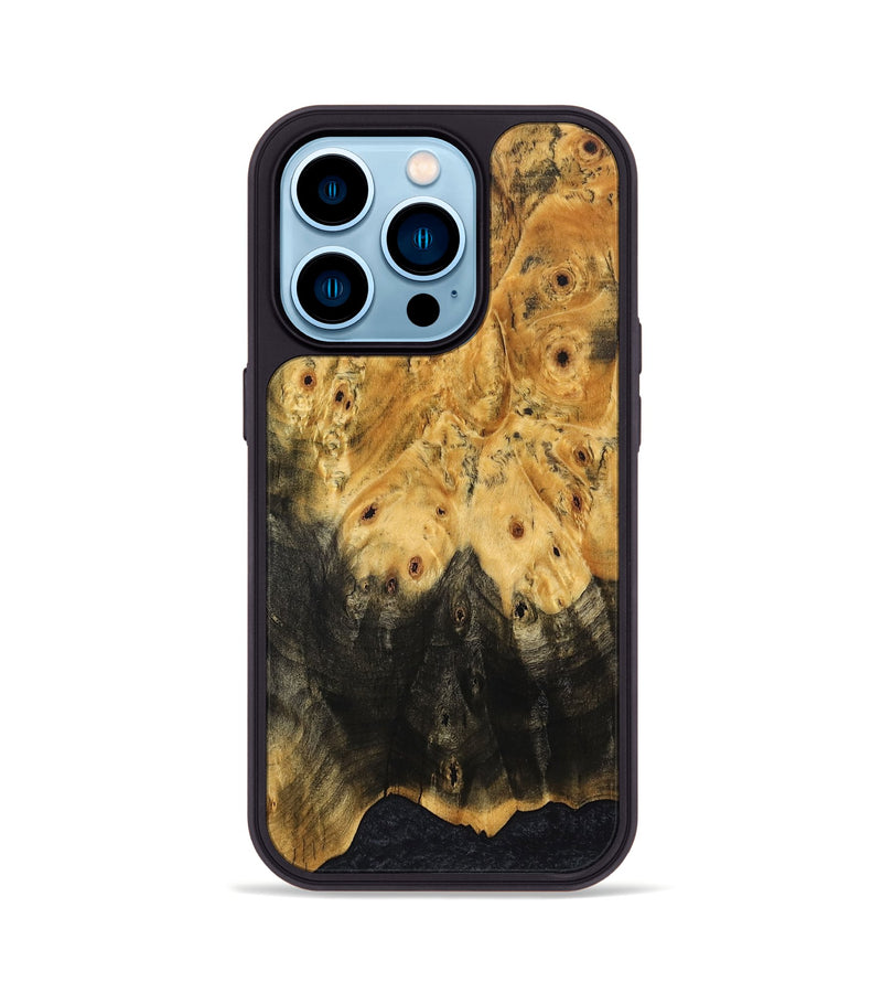 iPhone 14 Pro Wood Phone Case - Brayden (Wood Burl, 831957)
