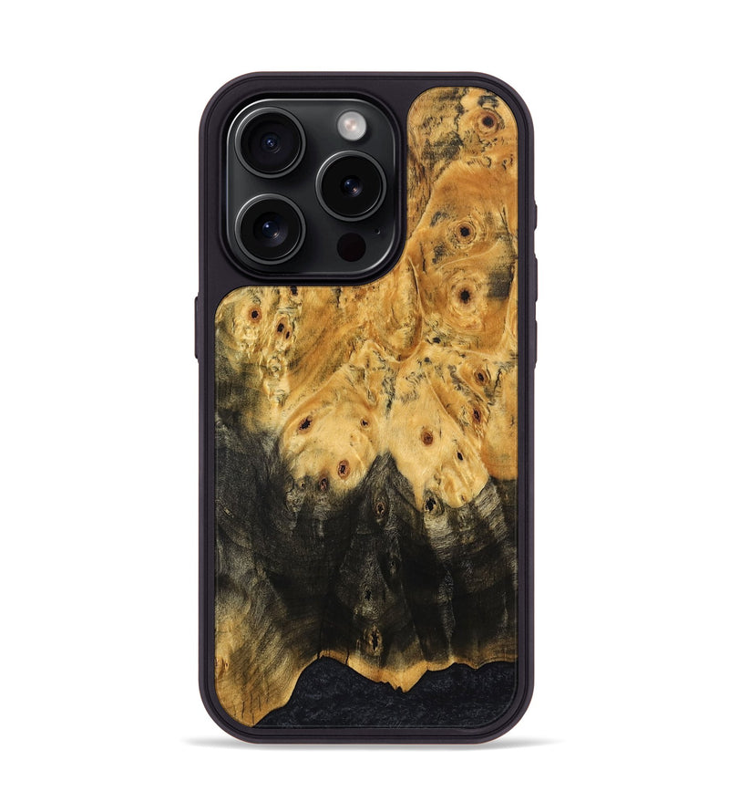 iPhone 15 Pro Wood Phone Case - Brayden (Wood Burl, 831957)