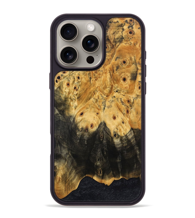 iPhone 16 Pro Max Wood Phone Case - Brayden (Wood Burl, 831957)