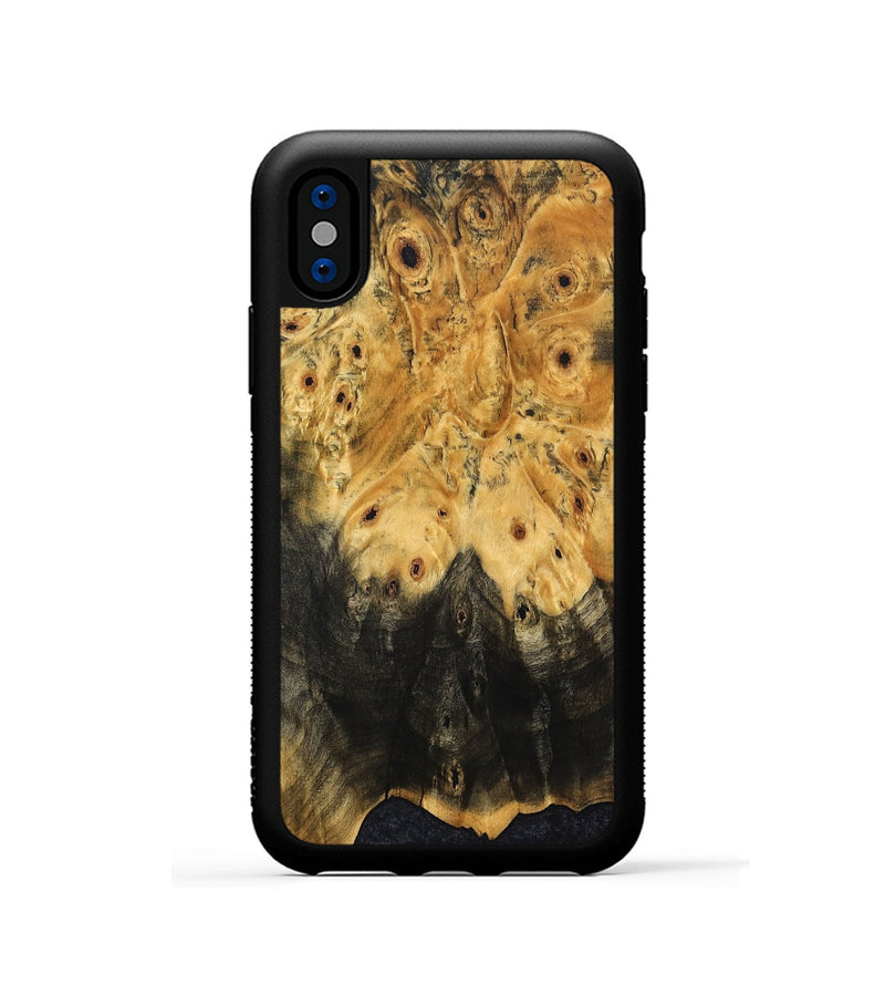 iPhone Xs Wood Phone Case - Brayden (Wood Burl, 831957)