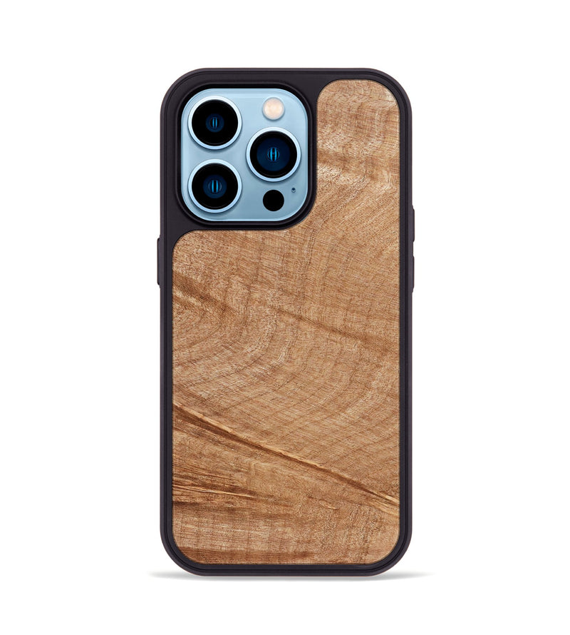iPhone 14 Pro Wood Phone Case - Richard (Wood Burl, 831958)