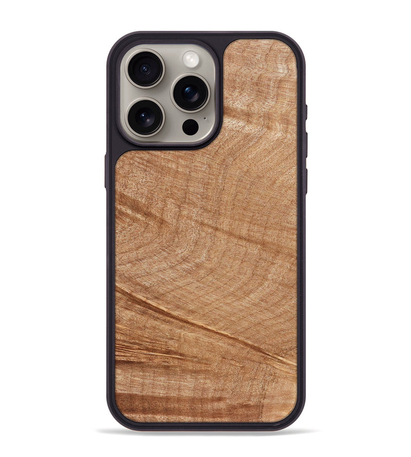 iPhone 15 Pro Max Wood Phone Case - Richard (Wood Burl, 831958)