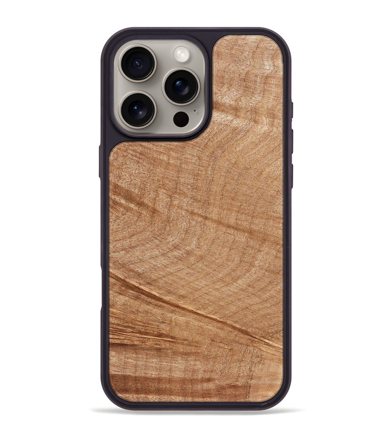iPhone 16 Pro Max Wood Phone Case - Richard (Wood Burl, 831958)