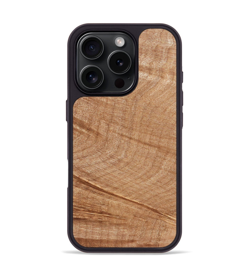 iPhone 16 Pro Wood Phone Case - Richard (Wood Burl, 831958)