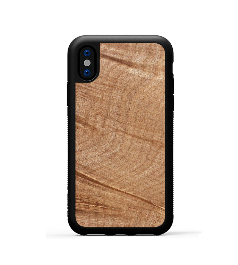 iPhone Xs Wood Phone Case - Richard (Wood Burl, 831958)