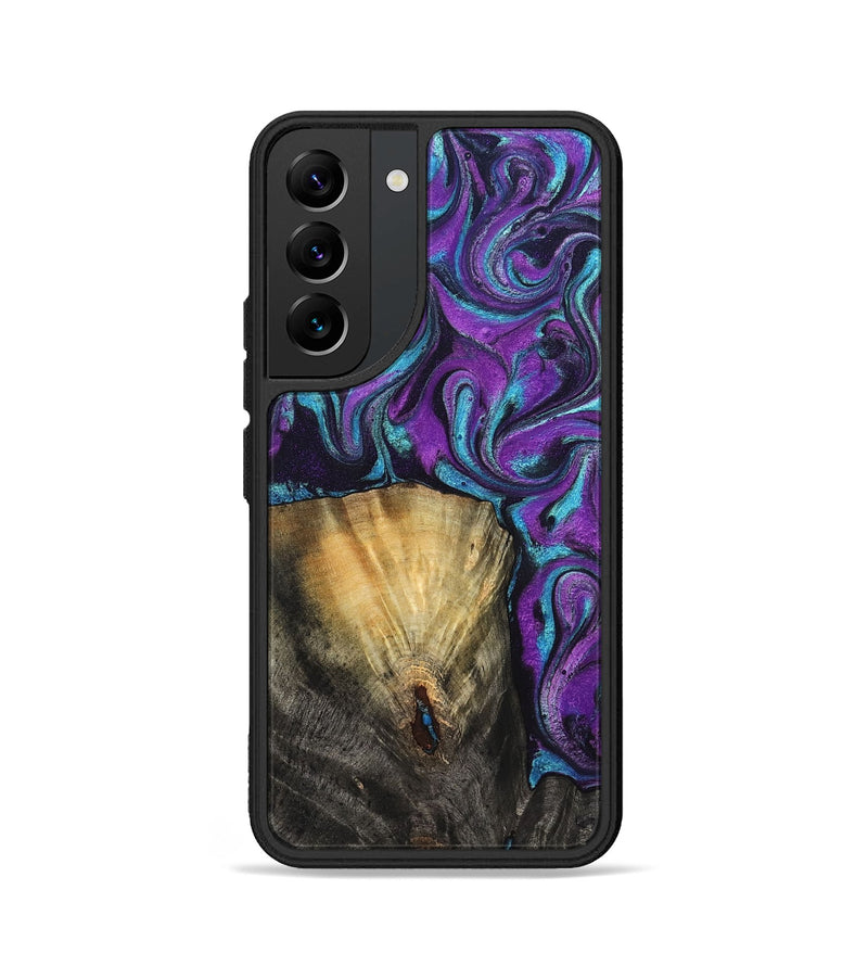 Galaxy S22 Wood Phone Case - Jayden (Purple, 831962)