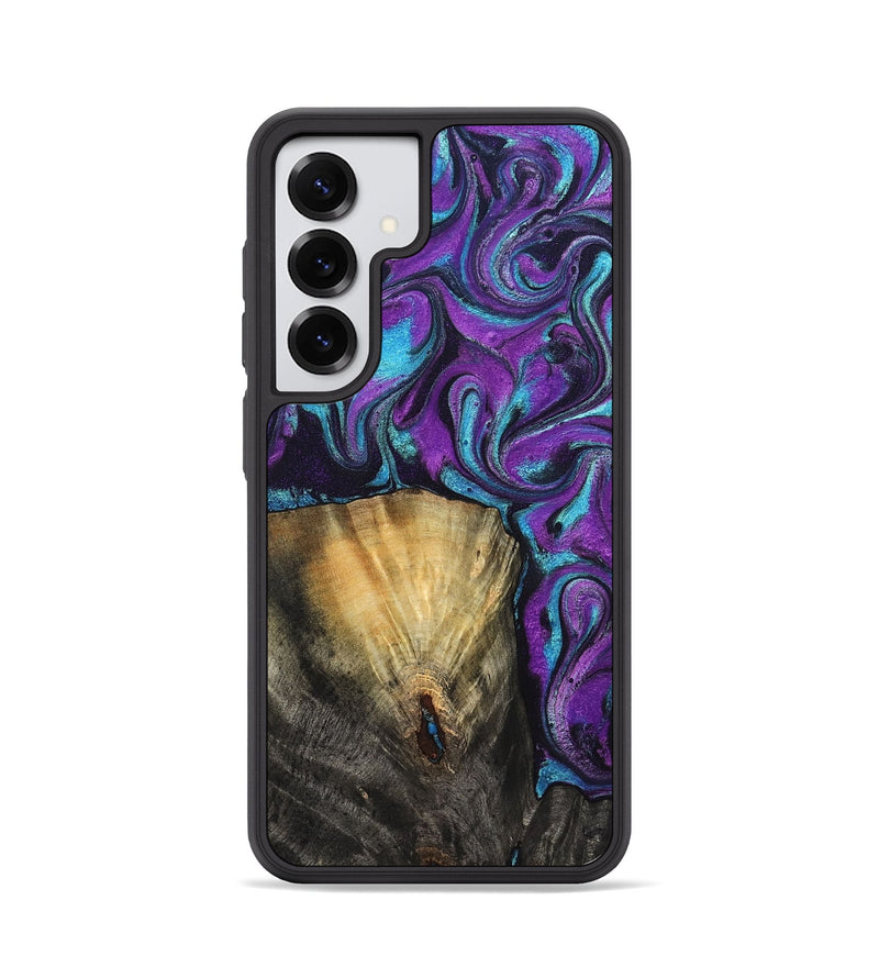 Galaxy S25 Wood Phone Case - Jayden (Purple, 831962)