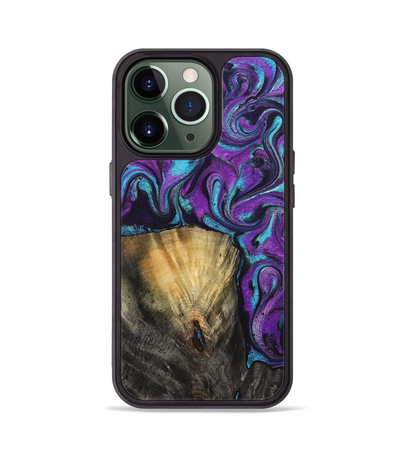 iPhone 13 Pro Wood Phone Case - Jayden (Purple, 831962)