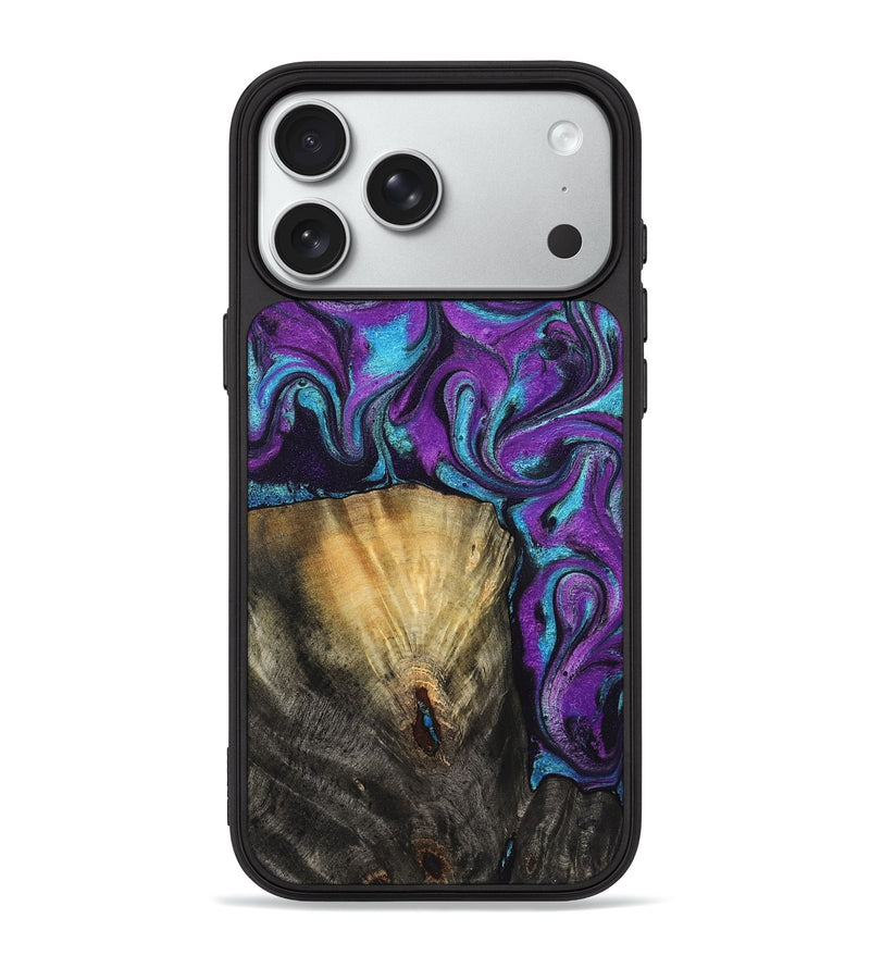 iPhone 18 Pro Max Wood Phone Case - Jayden (Purple, 831962)