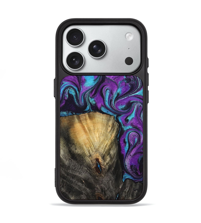 iPhone 18 Pro Wood Phone Case - Jayden (Purple, 831962)