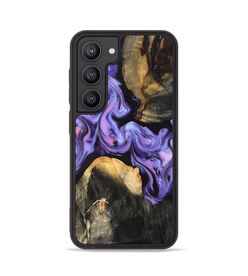 Galaxy S23 Wood Phone Case - Lora (Purple, 831963)