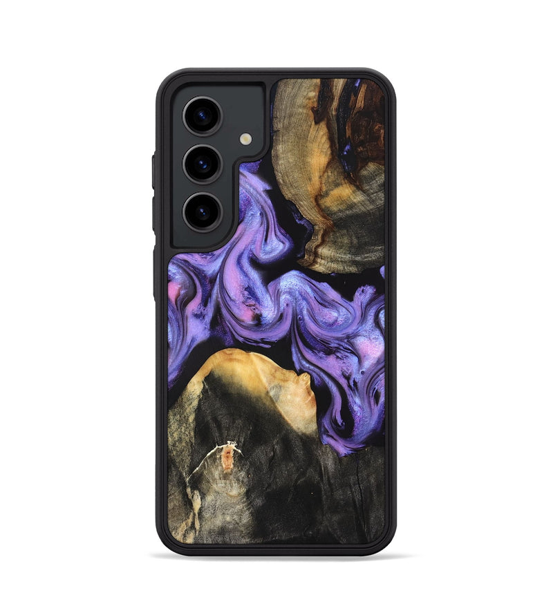 Galaxy S24 Wood Phone Case - Lora (Purple, 831963)