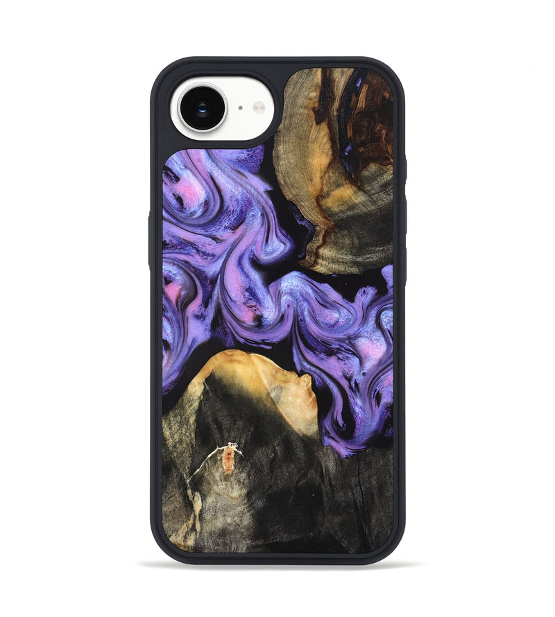 iPhone 16e Wood Phone Case - Lora (Purple, 831963)
