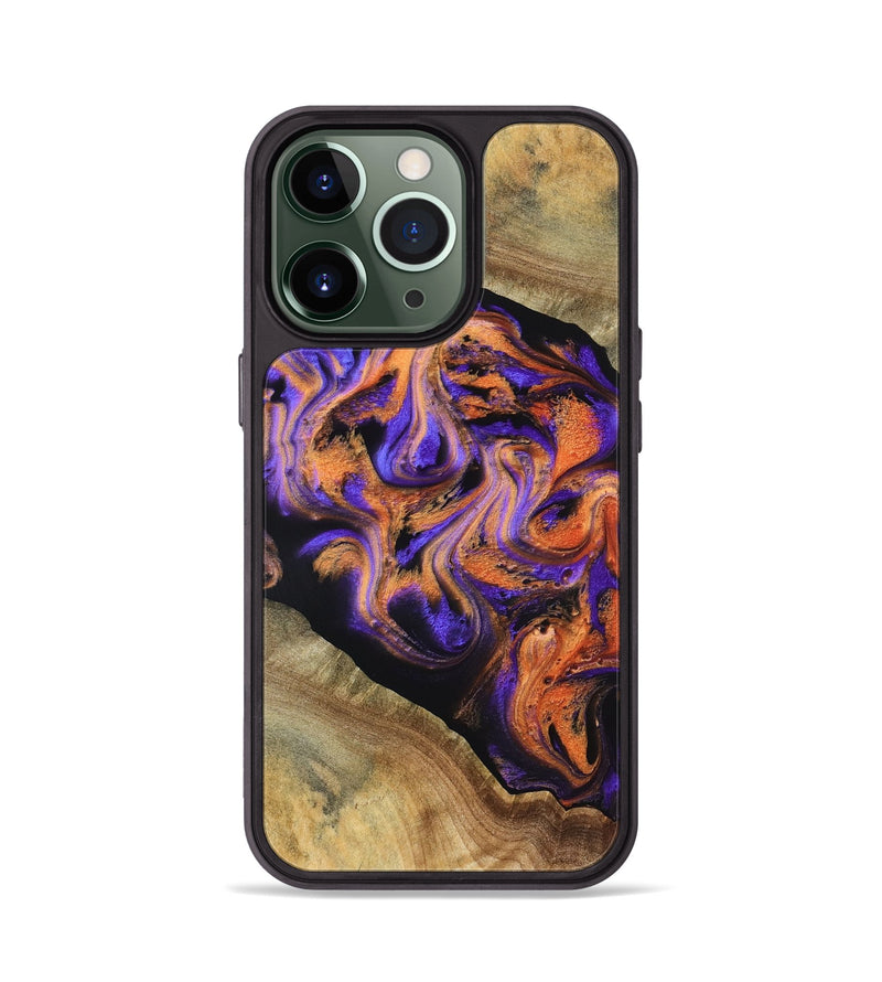 iPhone 13 Pro Wood Phone Case - Louann (Purple, 831964)