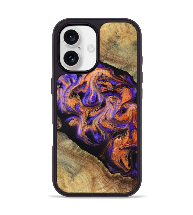 iPhone 17 Wood Phone Case - Louann (Purple, 831964)