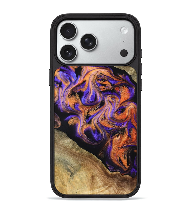 iPhone 18 Pro Max Wood Phone Case - Louann (Purple, 831964)