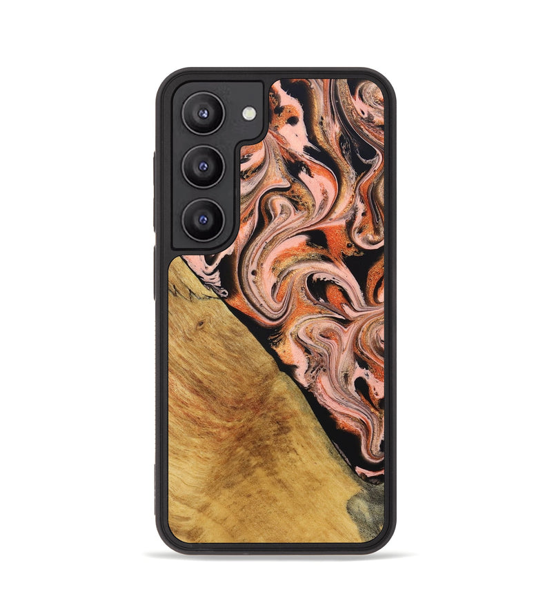 Galaxy S23 Wood Phone Case - Florian (Red, 831965)