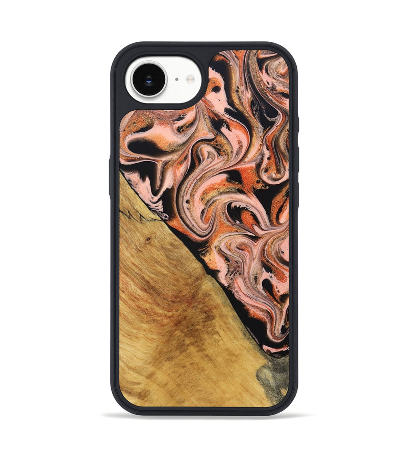 iPhone 17e Wood Phone Case - Florian (Red, 831965)