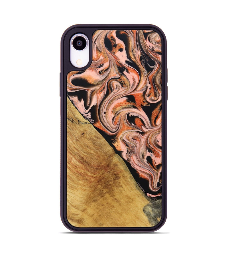 iPhone Xr Wood Phone Case - Florian (Red, 831965)