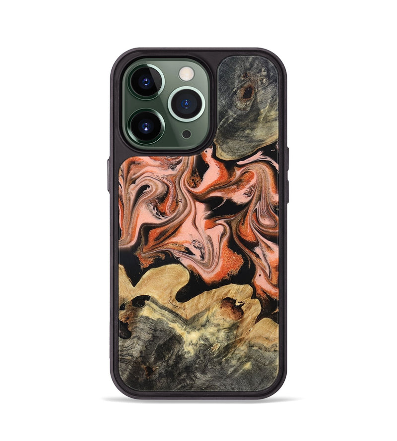 iPhone 13 Pro Wood Phone Case - Ivy (Red, 831967)