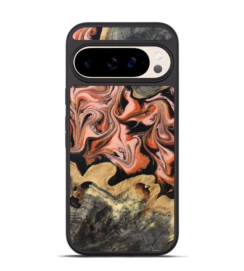Pixel 10 Wood Phone Case - Ivy (Red, 831967)