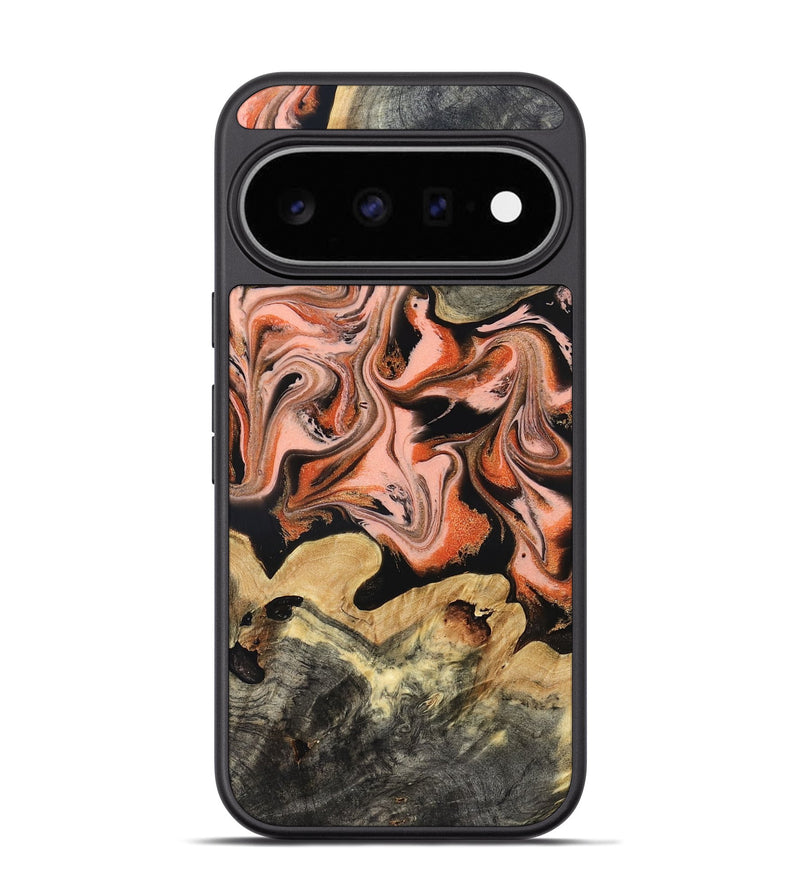 Pixel 11 Pro Wood Phone Case - Ivy (Red, 831967)