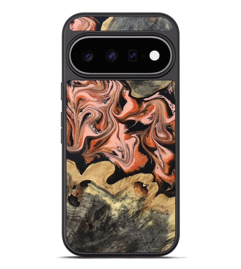 Pixel 11 Pro XL Wood Phone Case - Ivy (Red, 831967)