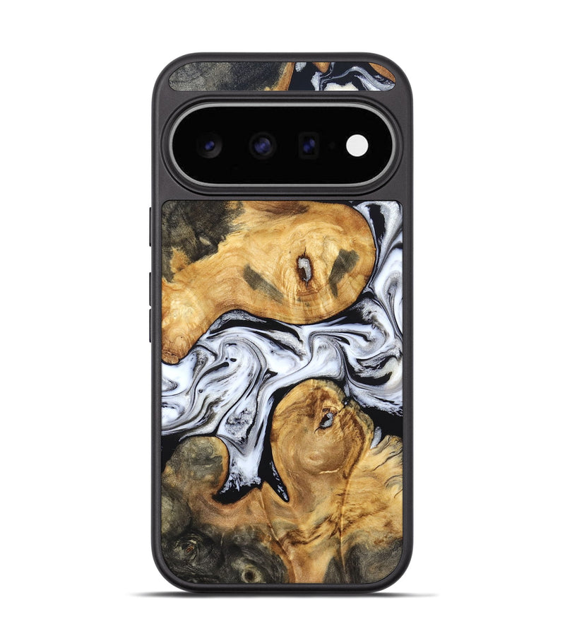 Pixel 11 Wood Phone Case - Gianni (Black & White, 831968)