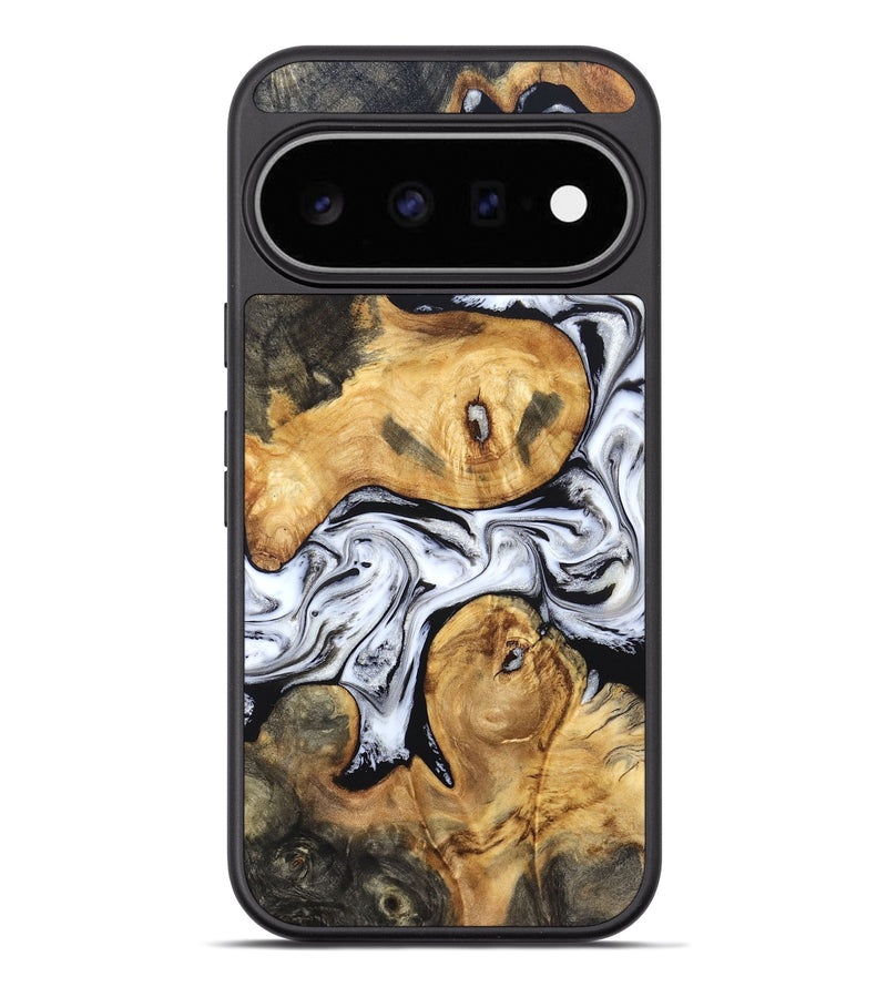 Pixel 11 Pro XL Wood Phone Case - Gianni (Black & White, 831968)